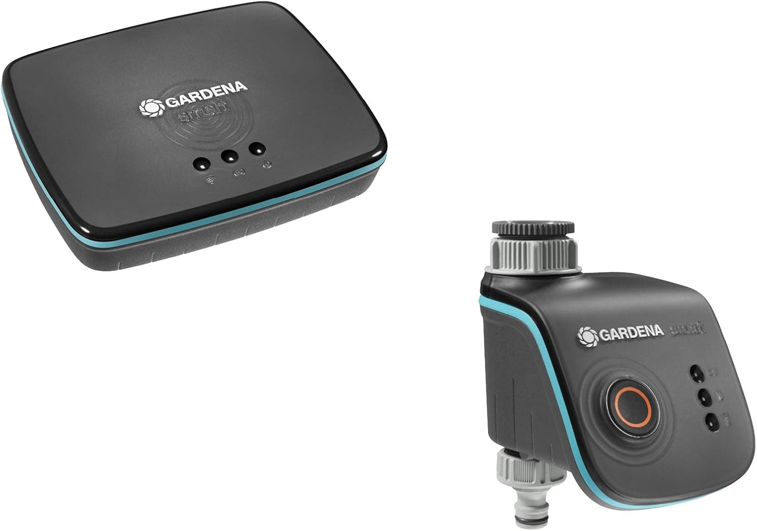 GARDENA smart Water Control Set, Black - 19103-20, for garden ...