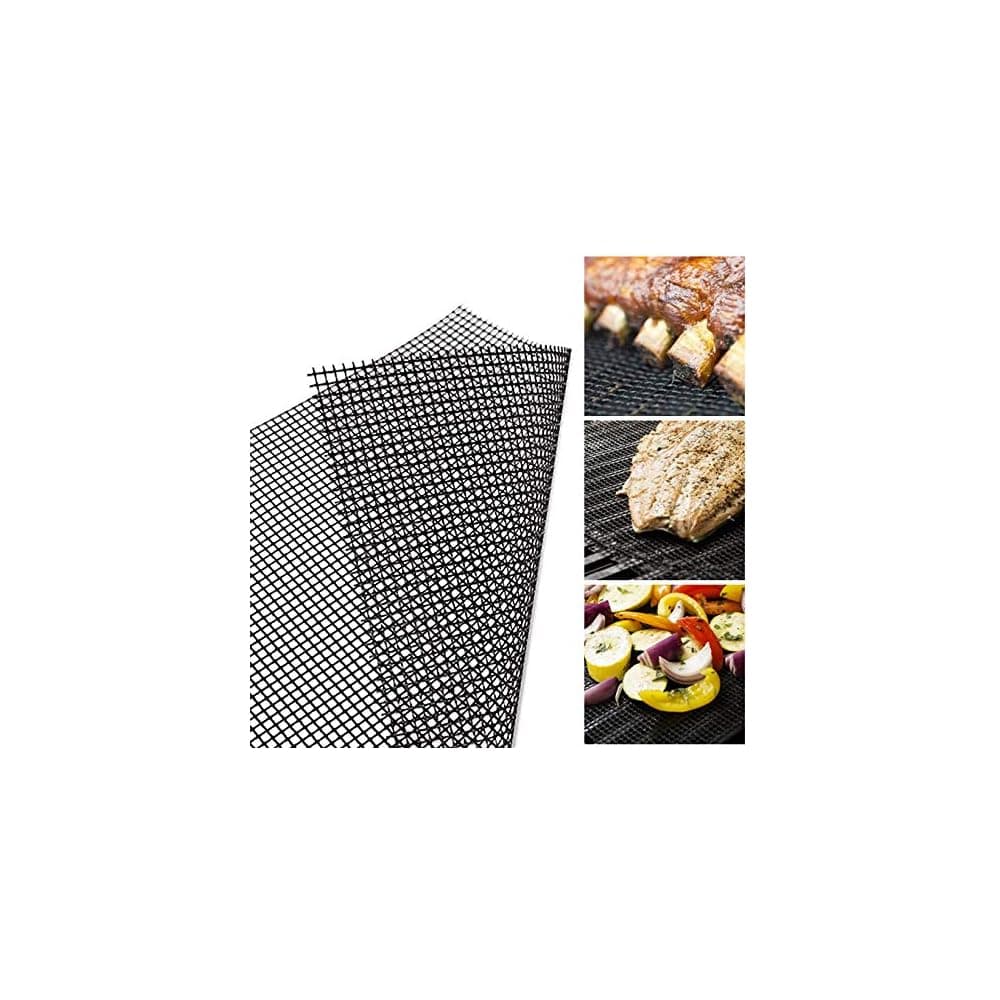 Buy Aoocan Grill mesh mat - Set of 5 Non Stick BBQ Grill mats, Heavy ...