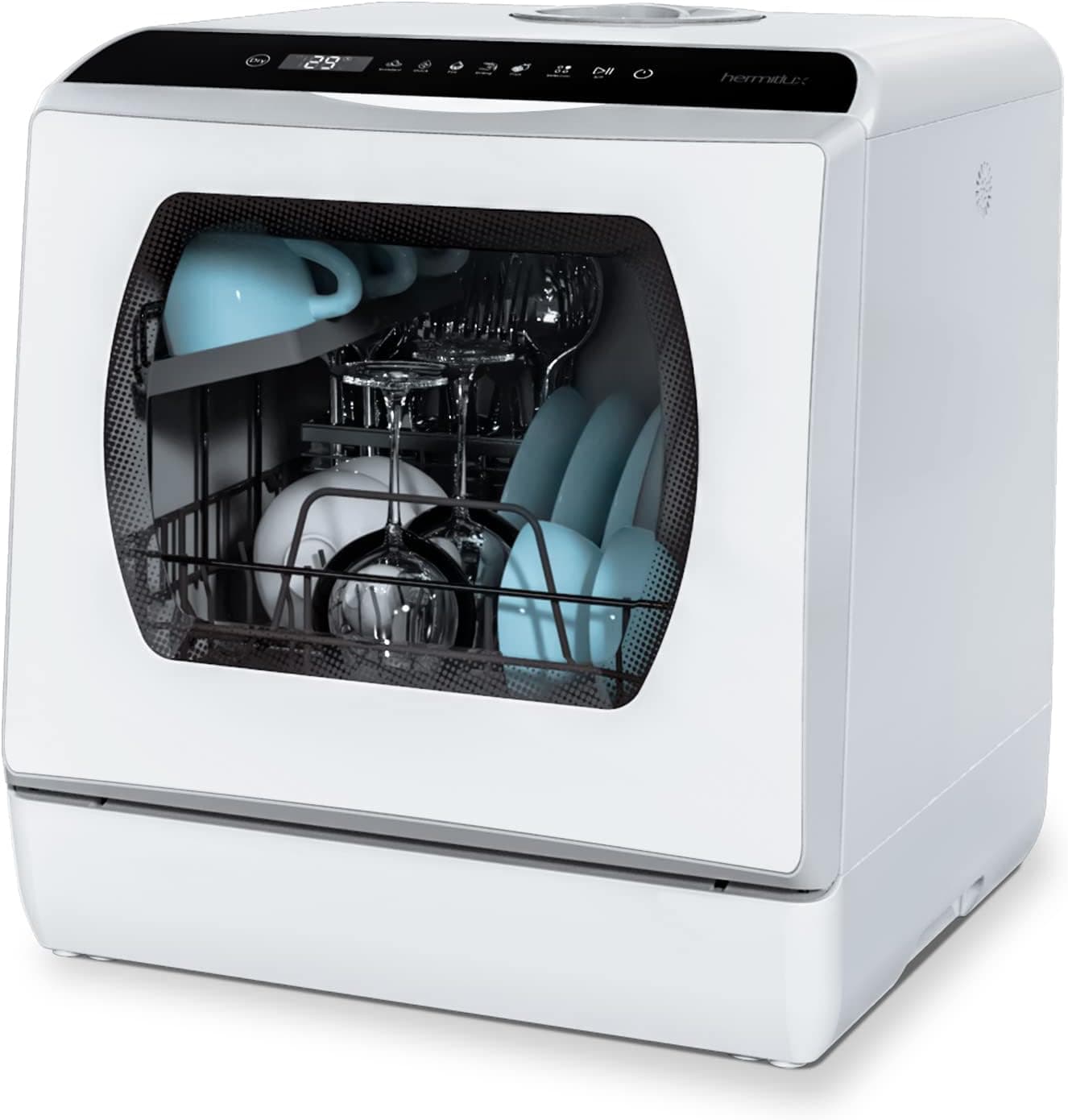 Amazon.com: Daan Tech Bob the Mini Dishwasher - Portable Countertop ...