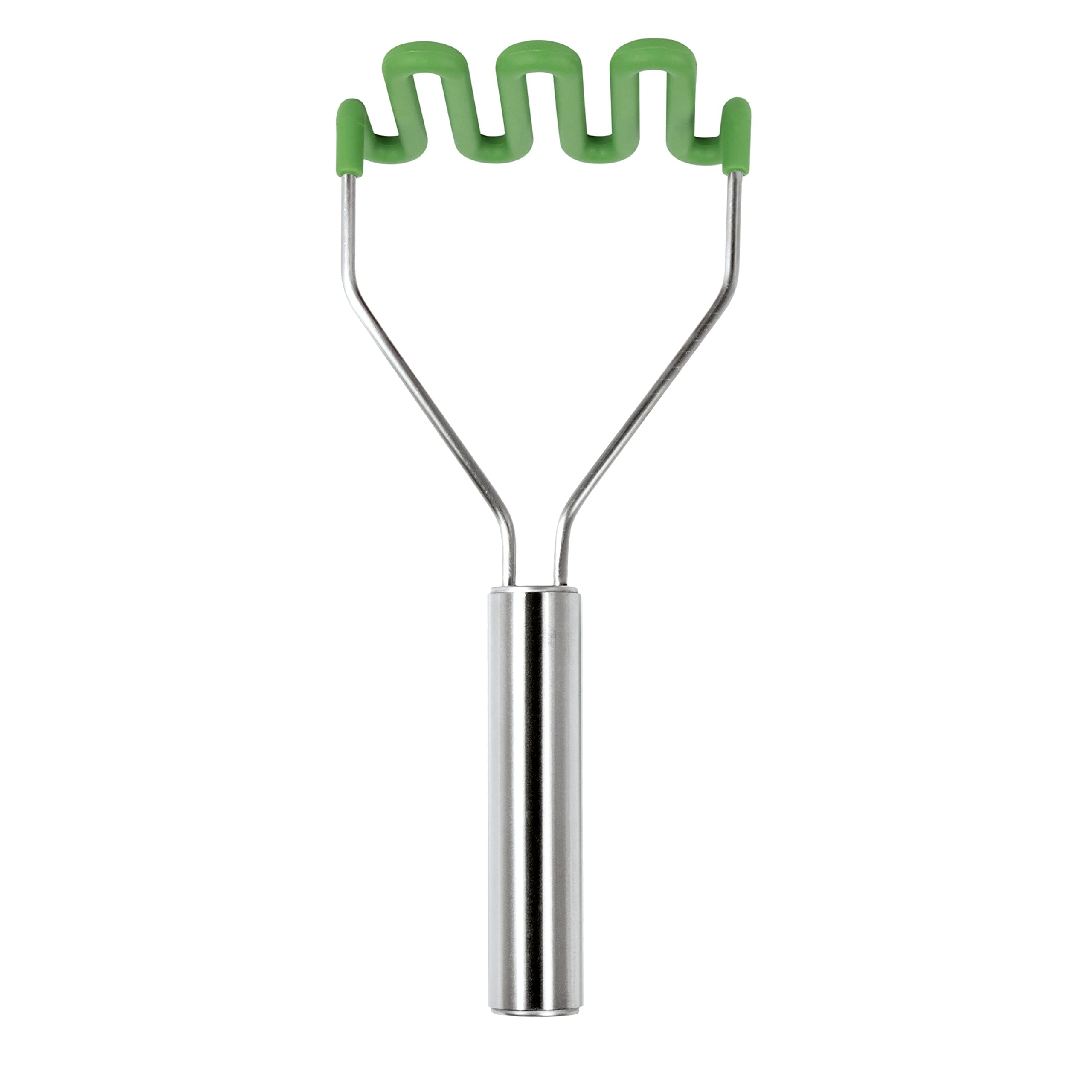 Amazon.com: Tovolo Silicone Potato Masher, Stainless Steel Handle ...