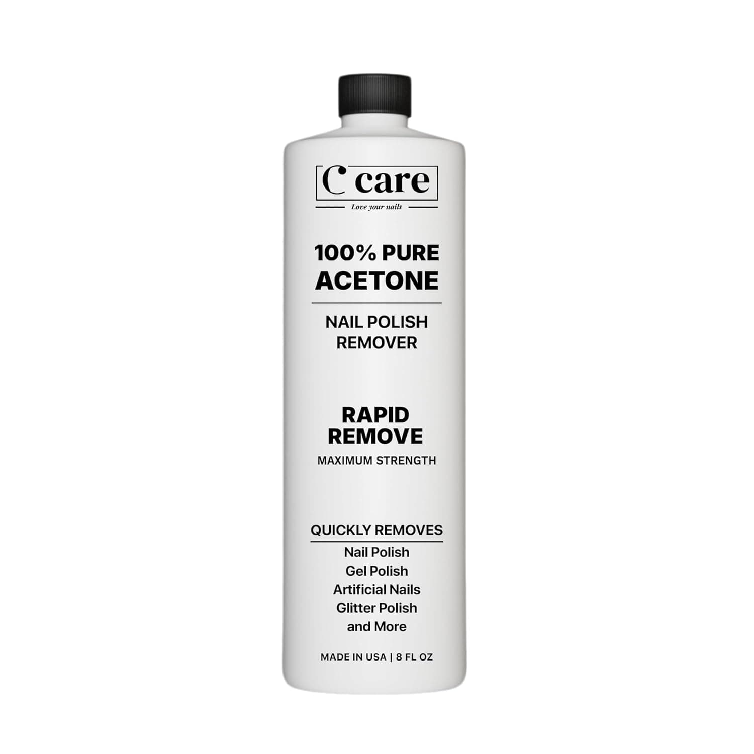 Amazon.com : 100% Pure Acetone Nail Polish Remover | Professional ...