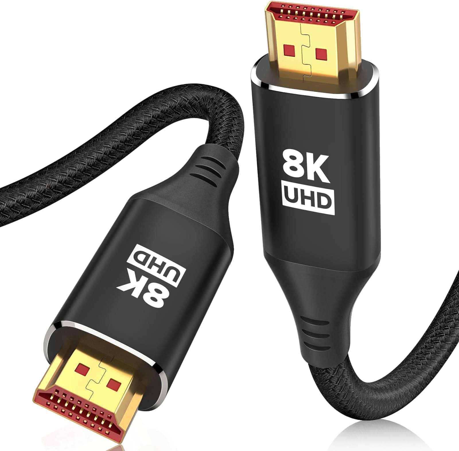 Amazon.com: Snowkids 8K HDMI 2.1 Cable 20 ft, 48Gbps Ultra High-Speed ...