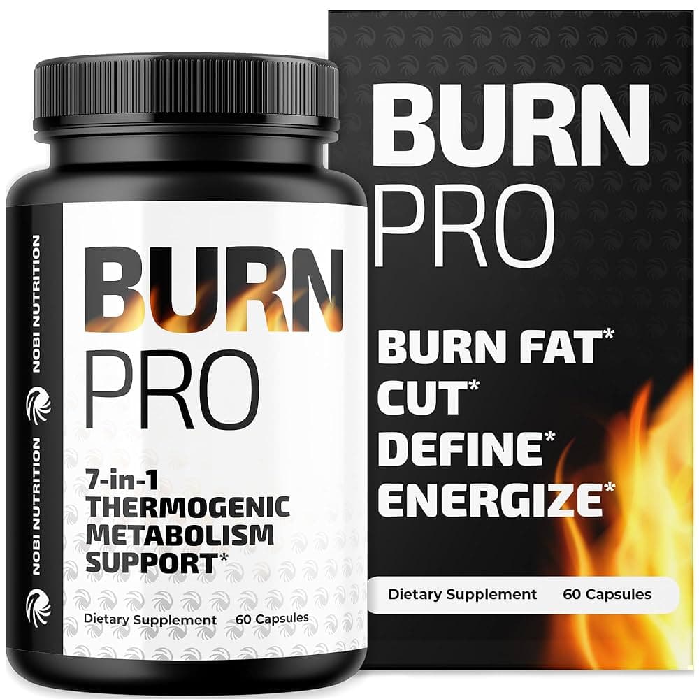 Amazon.com: Burn Pro 7-in-1 Thermogenic Metabolism Booster ...