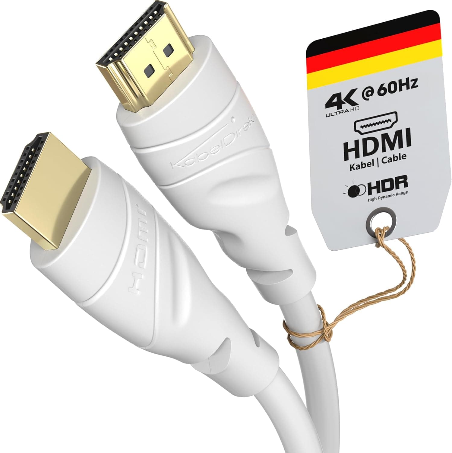 KabelDirekt – 4K HDMI Cable – 49ft/15m & Longer HDMI Cables (20ft–75ft ...