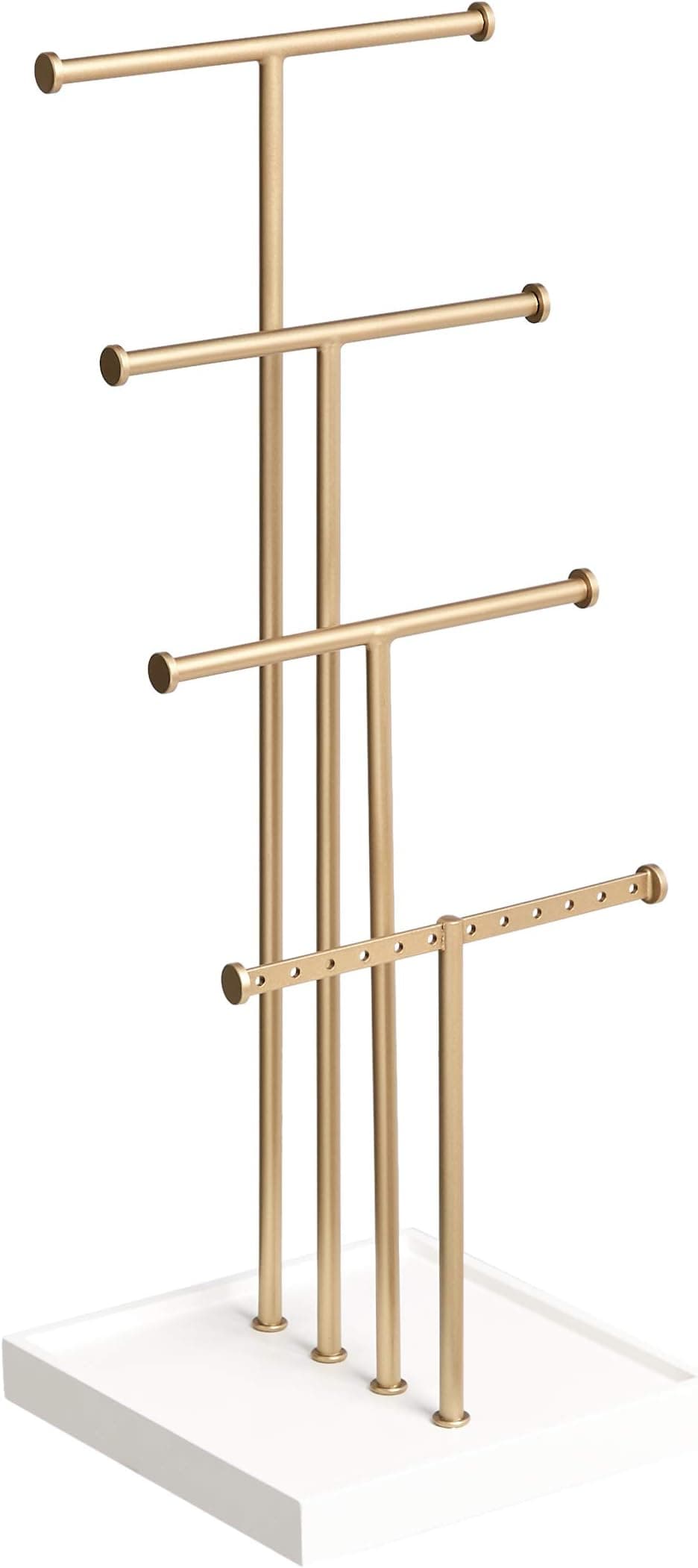 Stackers Large Rose Quartz T-Bar Jewellery Stand : Amazon.co.uk: Fashion