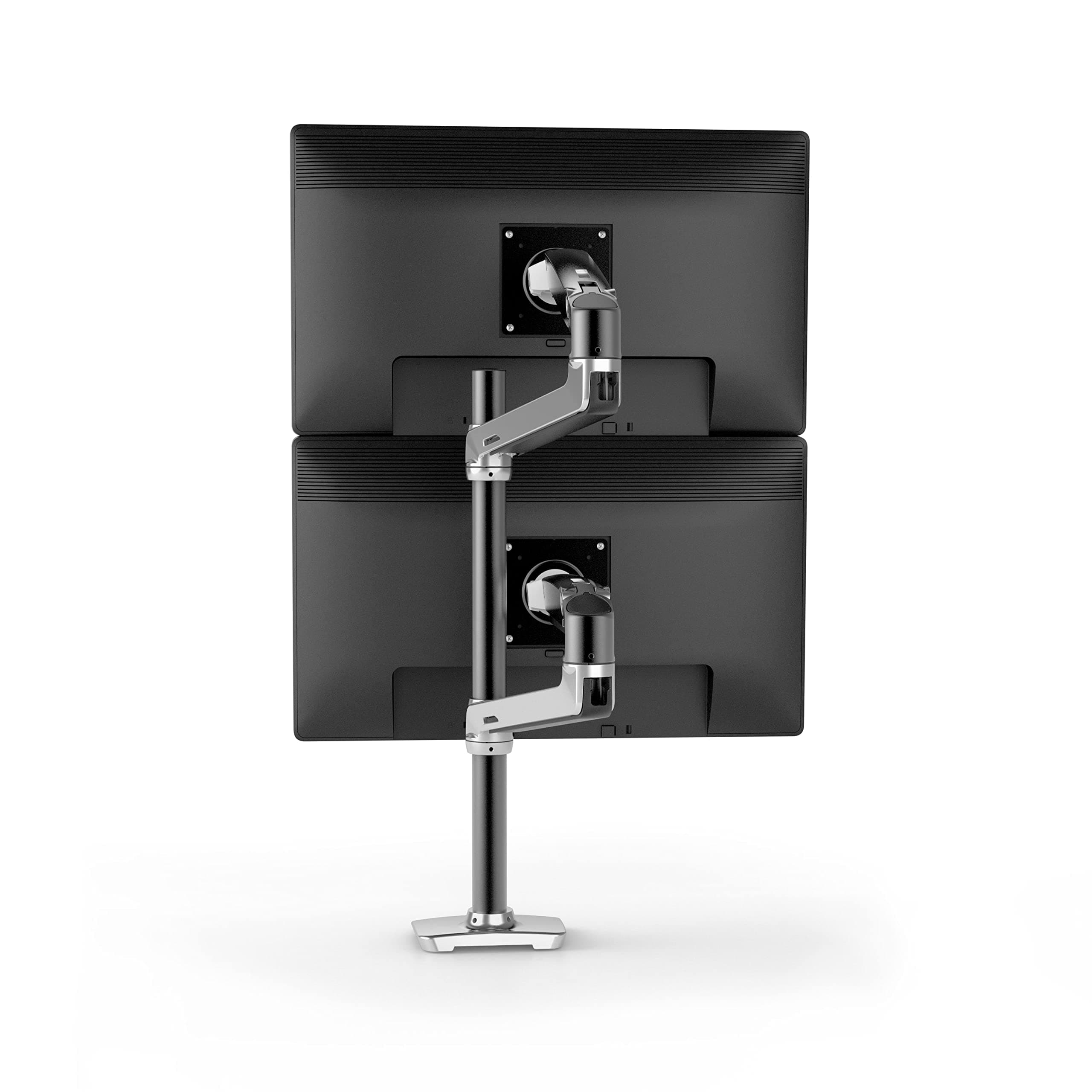 Ergotron – LX Vertical Stacking Dual Monitor Arm, VESA Desk Mount – for ...