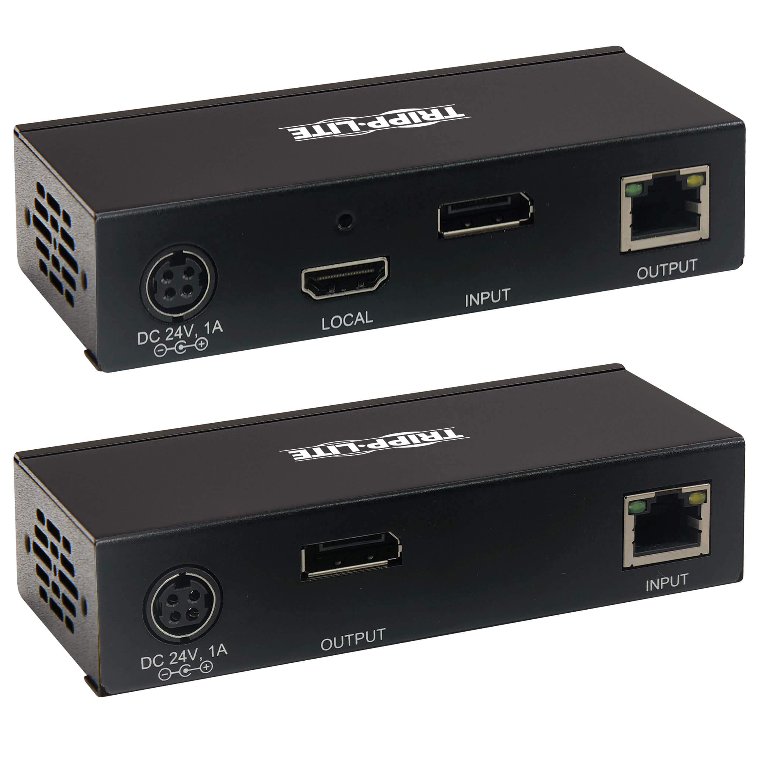 Tripp Lite Displayport Over Cat6 Extender Kit Kvm Support Usb ...