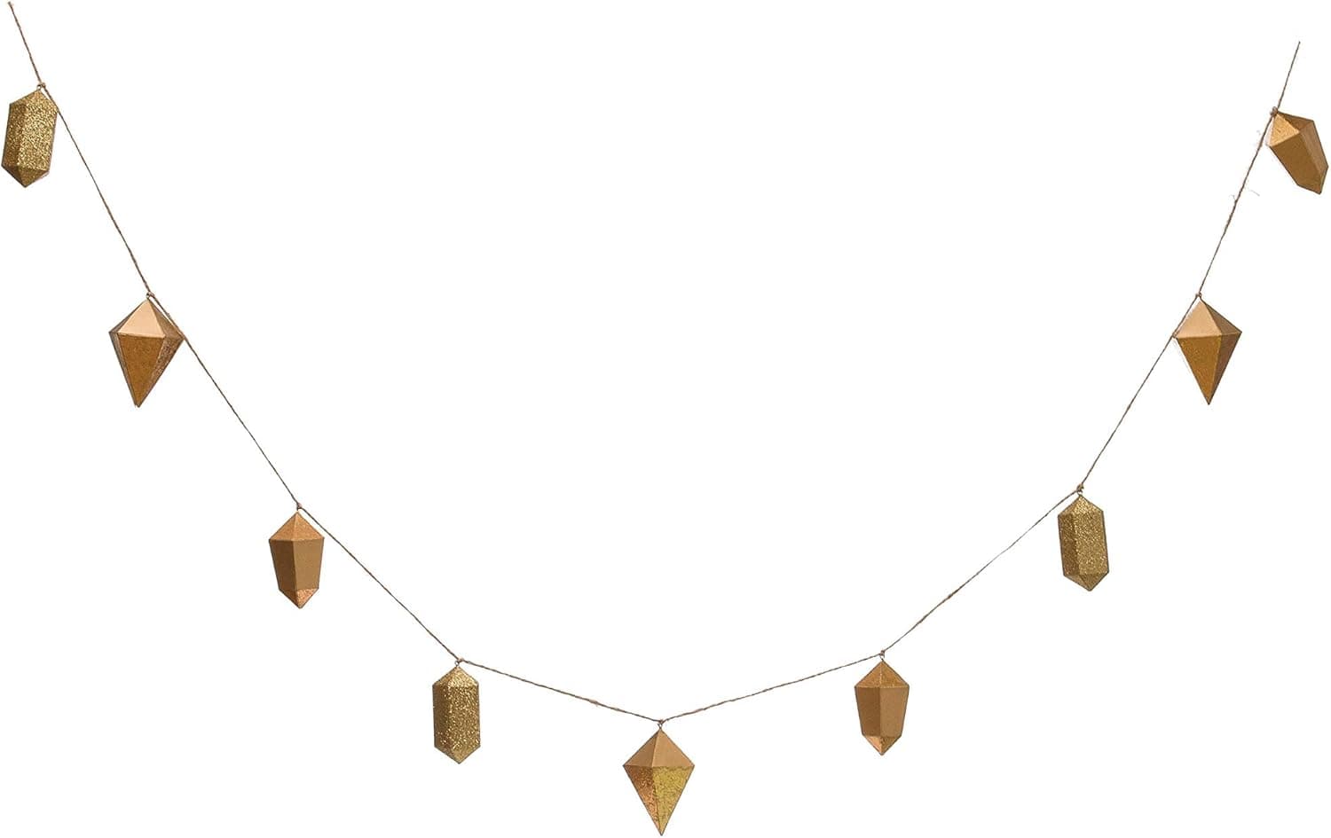 Ginger Ray Gold Geometric Paper Garland