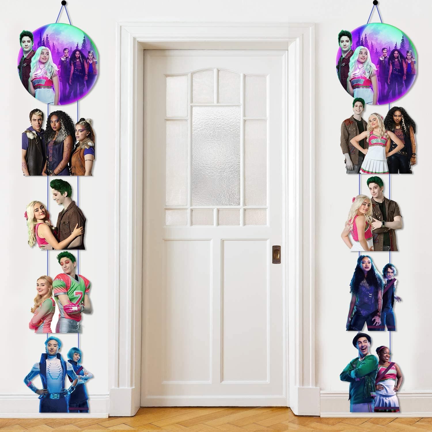 Amazon.com : Zombies Door Sign Banner Decoration for Outdoor Zombies ...