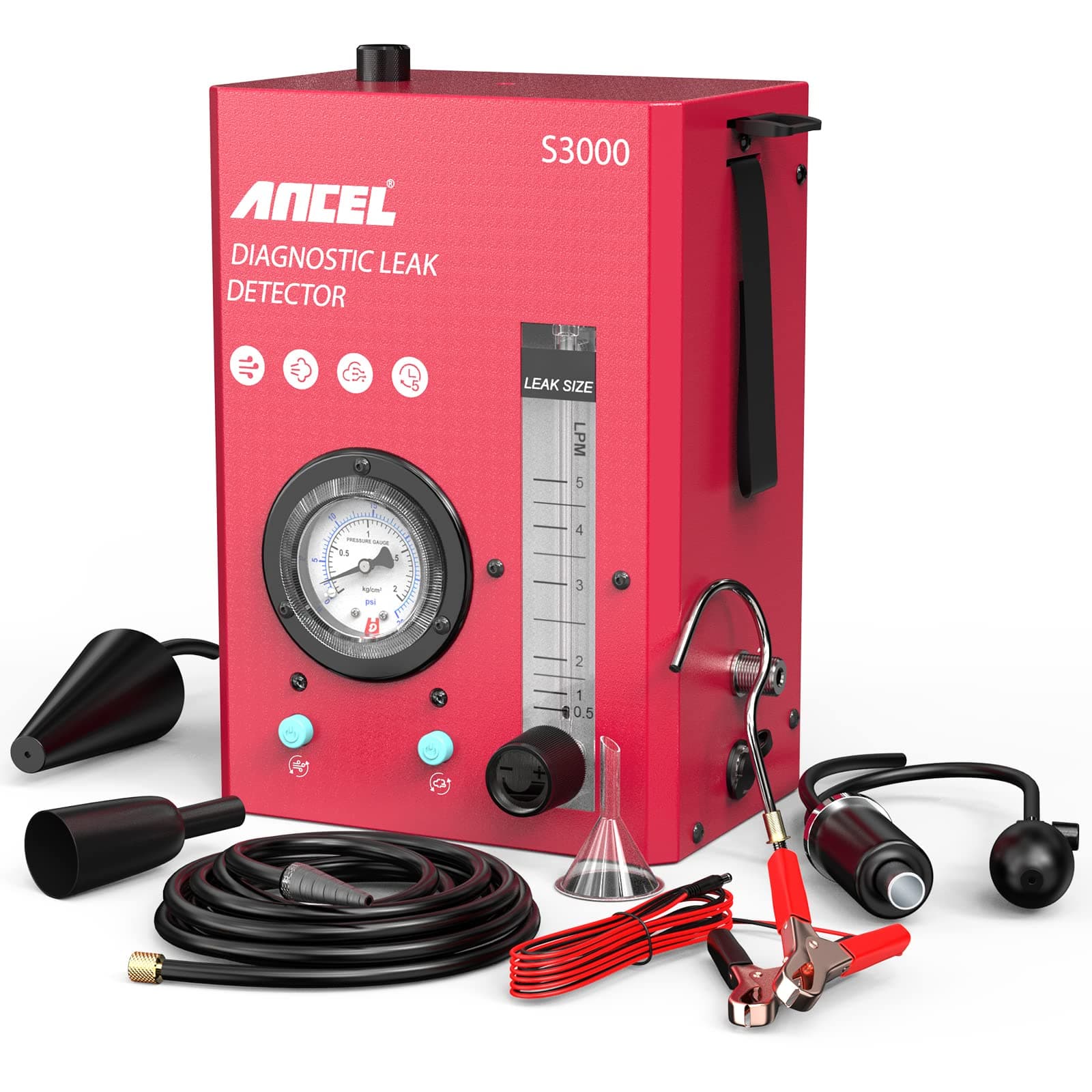 Buy ANCEL S3000 EVAP Automotive Smoke Machine Leak Vacuum Diagnostic ...