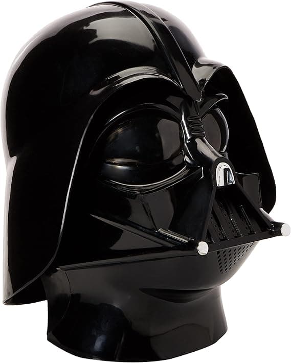 Amazon.com: Rubie's mens Star Wars Darth Vader, Deluxe Adult Full Face ...