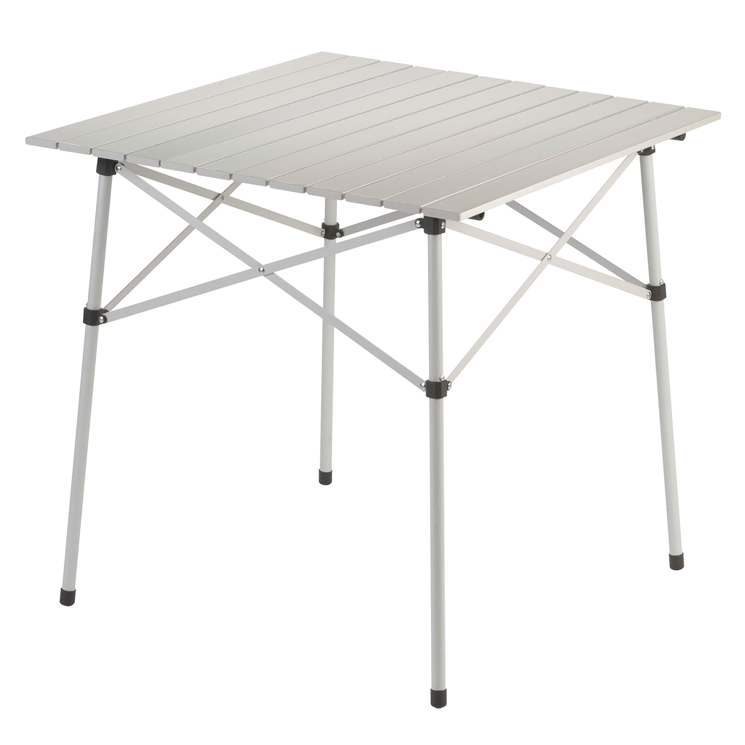 Amazon.com : Coleman Outdoor Compact Folding Table, Sturdy Aluminum ...