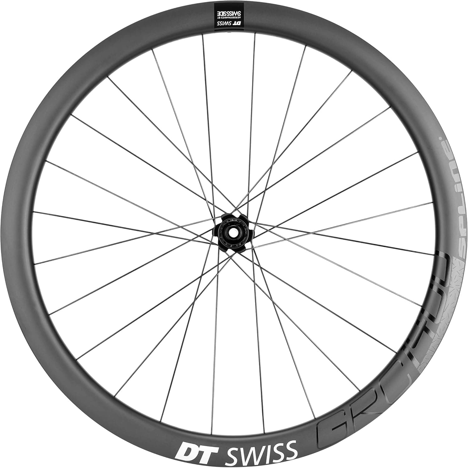 DT Swiss GRC 1400 SPLINE disc brake wheel, carbon clincher 42 x 24 mm ...