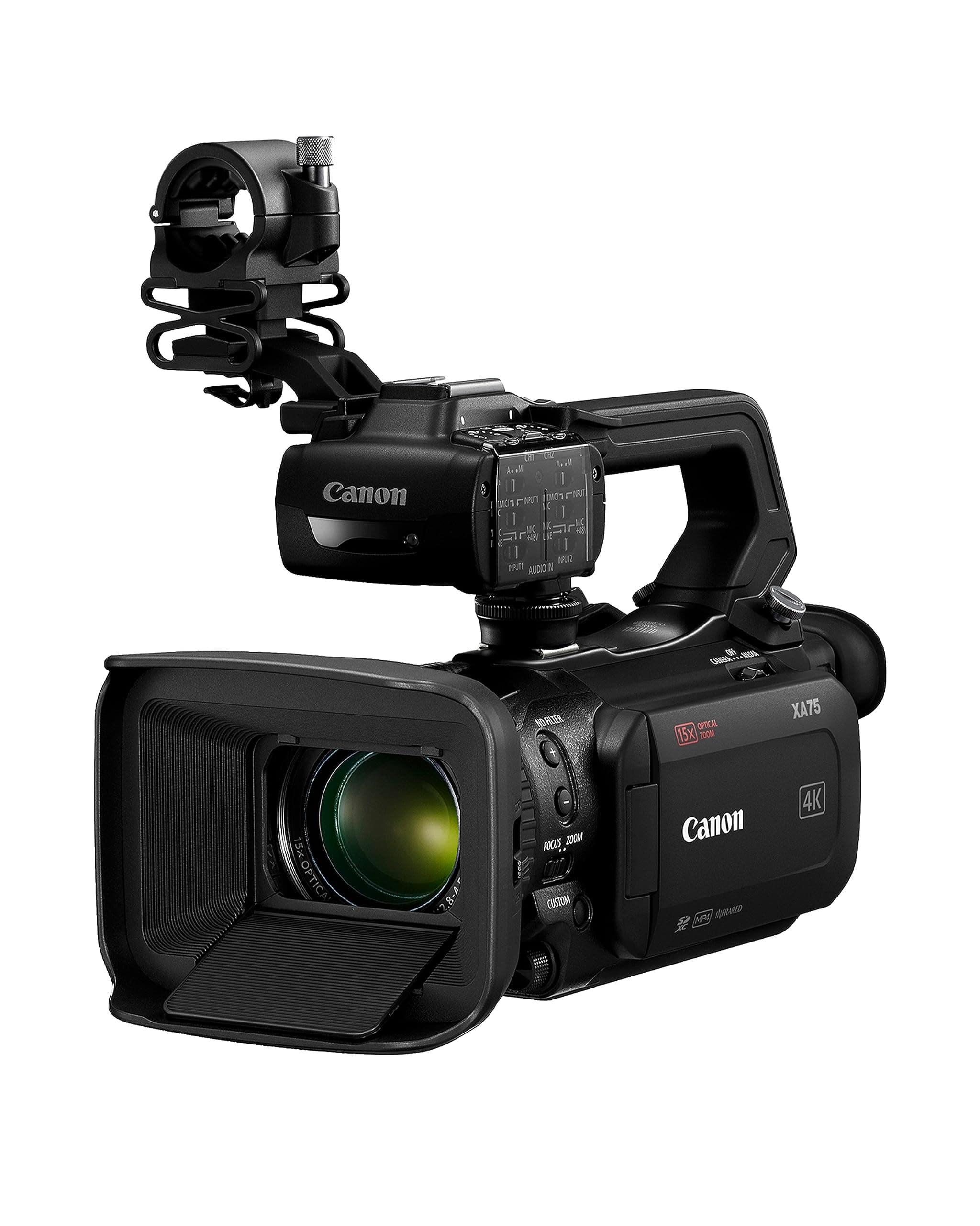 Amazon.com : Canon XA75 Professional Camcorder, 4K UHD Video to Shoot ...