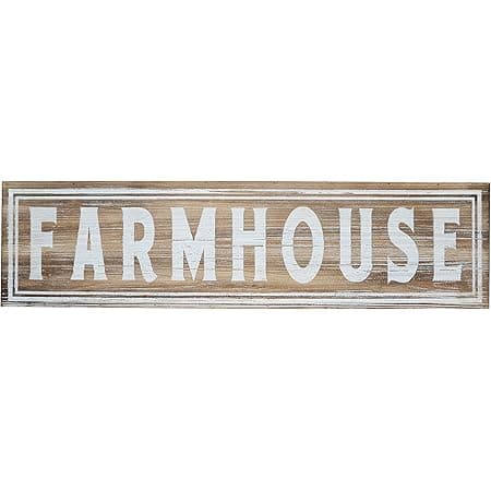 Amazon.com: Barnyard Designs Large Wooden Farmhouse Sign, Rustic ...