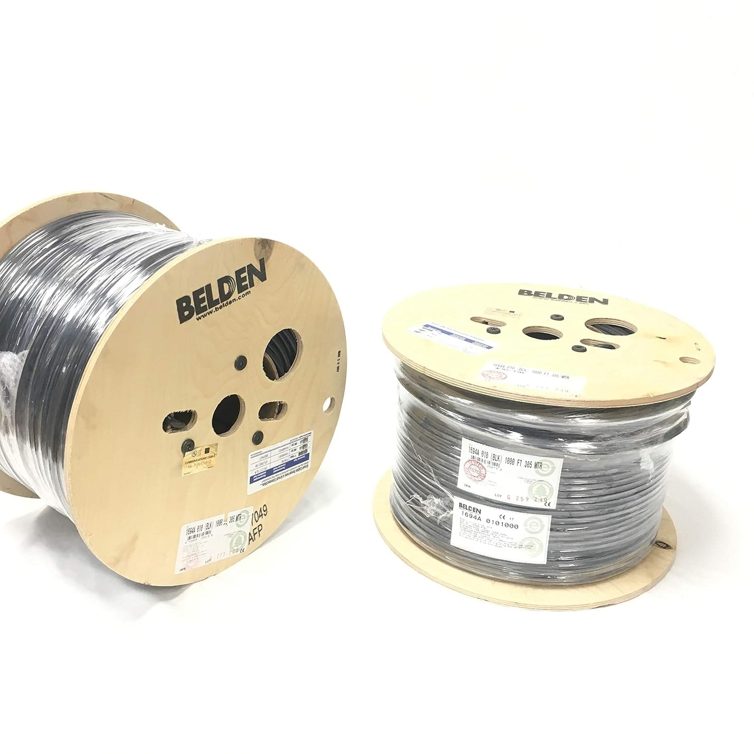 1000 ft. Belden 1694a Hd/sdi 18awg Rg6 Serial Digital Coaxial Cable ...