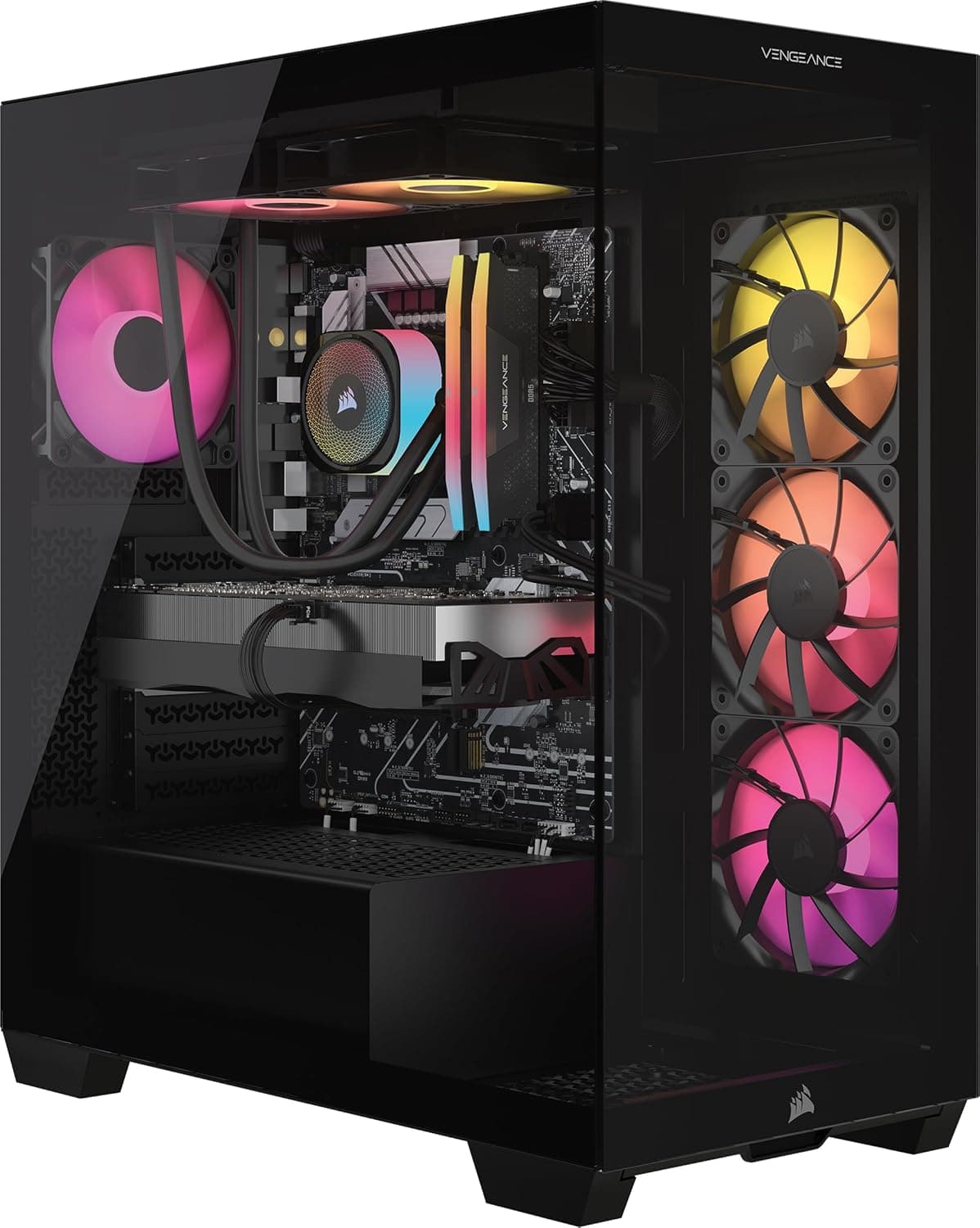 Amazon.com: Corsair Vengeance i7500 Gaming PC – Liquid Cooled Intel ...