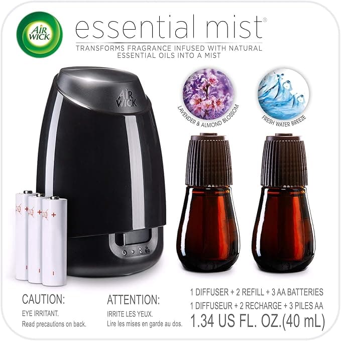 Amazon.com: Air Wick Essential Mist, Essential Oil Diffuser, (Diffuser ...