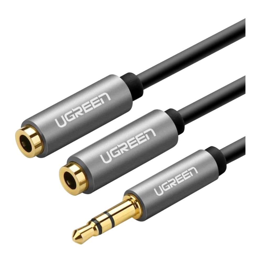 Buy UGreen 3.5mm Aux Stereo Audio Splitter Cable With Braid, 20cm ...