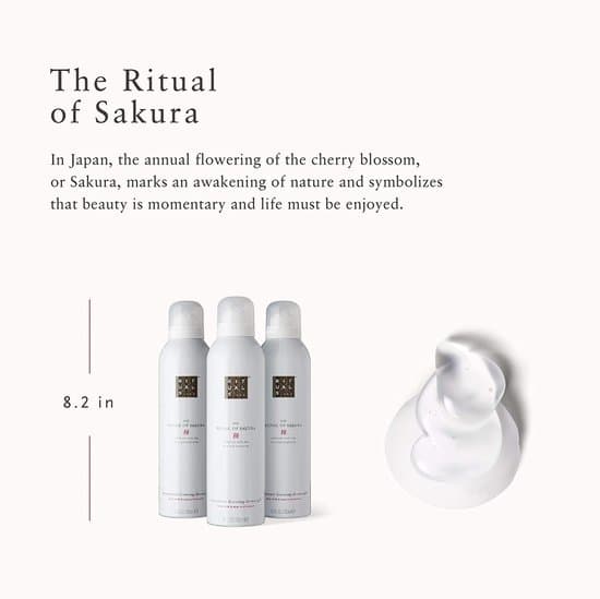 RITUALS The Ritual of Sakura Body Wash Foam Sensation Shower Gel - 3 x ...