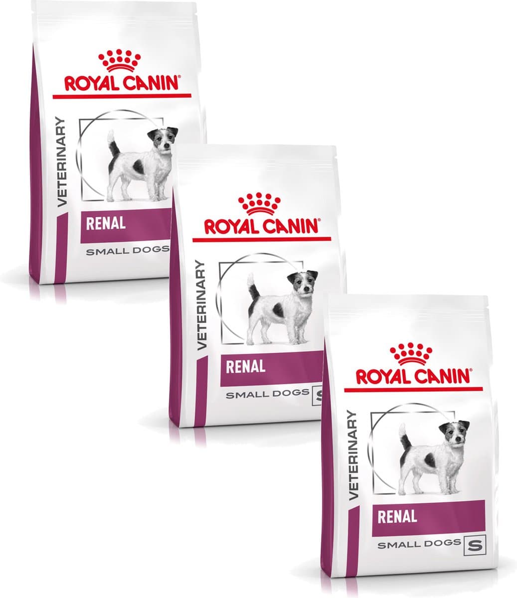 Royal Canin Veterinary Diet Dog Renal Small Dogs - Hondenvoer - 3 x 1.5 ...