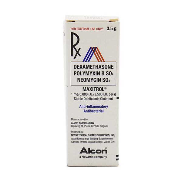 MAXITROL Dexamethasone / Polymyxin B Sulfate / Neomycin Sulfate 1mg ...