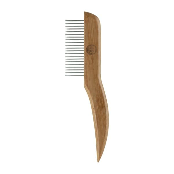 Bamboo Anti-Tangle Comb - Wide - Mikki Pet
