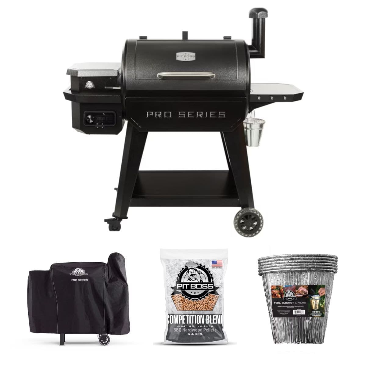 Shop Pit Boss Pro Series 850-Sq in. Pellet Grill with Pit Boss Grill ...