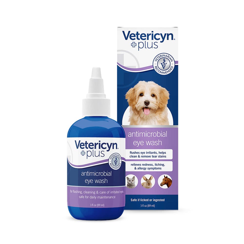 Vetericyn Plus® Antimicrobial Eye Wash - 3oz - Naturally For Pets