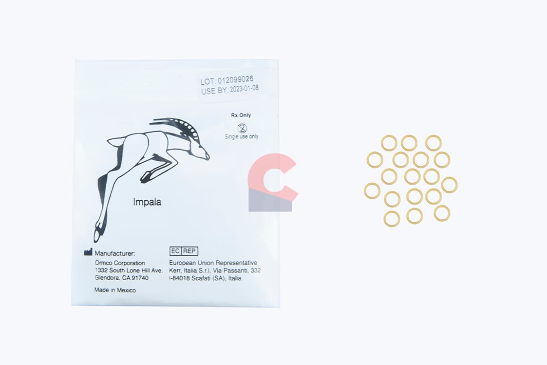 Ormco Elastics Impala- Plain 6oz 3/16 - New Citizens Dental Supply and ...