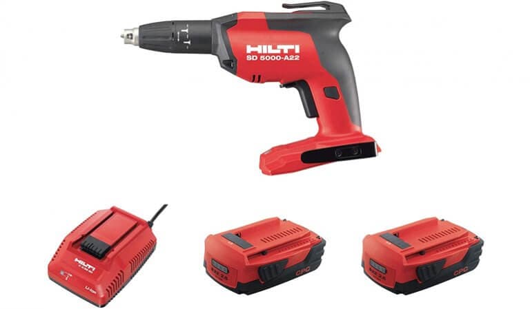 Review Hilti SD 5000-A22 Cordless Drywall Screwdriver