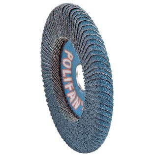 Ceramic Flap Disc - Pferd POLIFAN Flap Discs Ceramic CO-COOL SG STEELOX ...