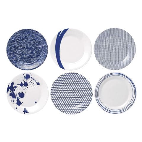 Royal Doulton Pacific Set of 6 Plates 23.5cm - Novita Gifts
