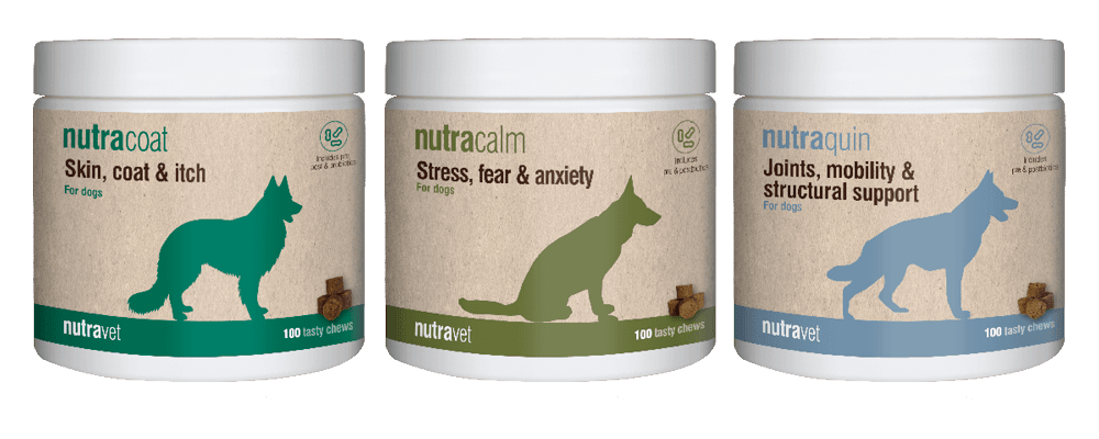 Nutravet launches three NEW healthcare chews for dogs - Nutravet