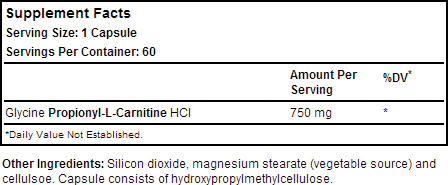Jarrow Formulas GPLC (Glycine Propionyl-L-Carnitine HCL) GlycoCarn 500 ...