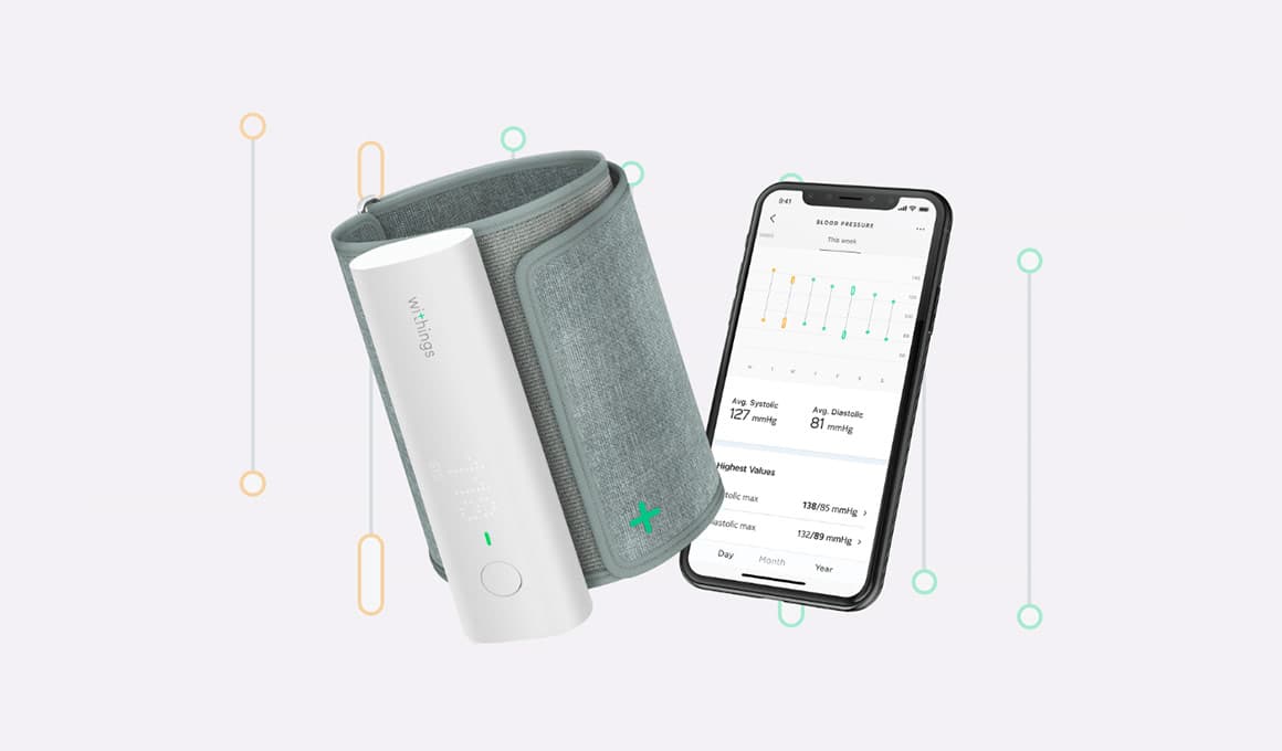 Withings BPM Connect - Wi-Fi Smart Blood Pressure Monitor: Medically ...