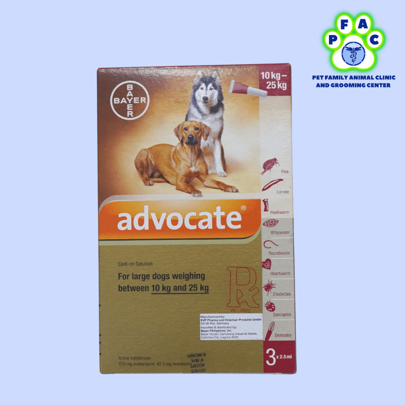 Bayer Advocate Spot On for Large Breed Dogs
