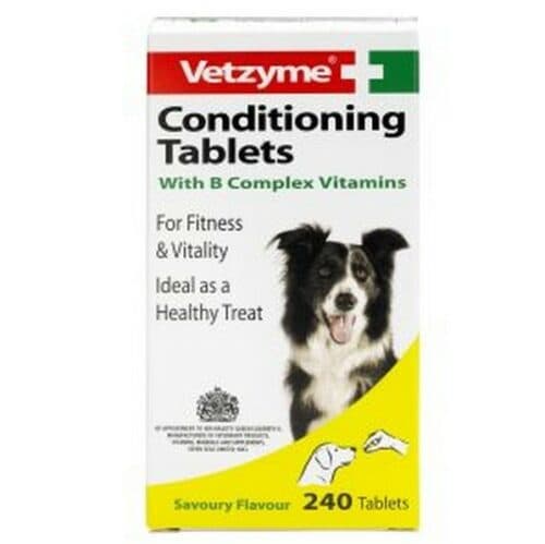 Vetzyme Conditioning Tablets for Dogs