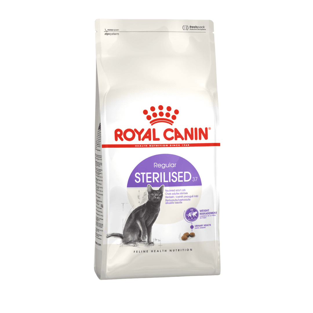 ROYAL CANIN STERILISED 37 0.4KG DRY CAT FOOD - Online Pet Shop ...