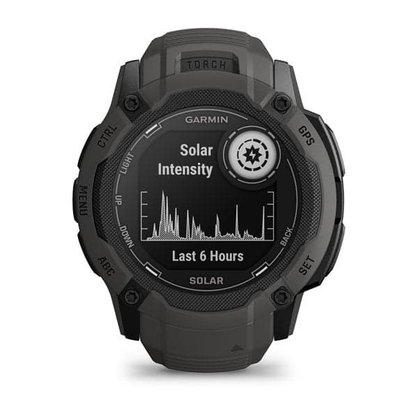 Instinct 2X Solar - Solar Smart Watch with LED Flashlight (Graphite ...