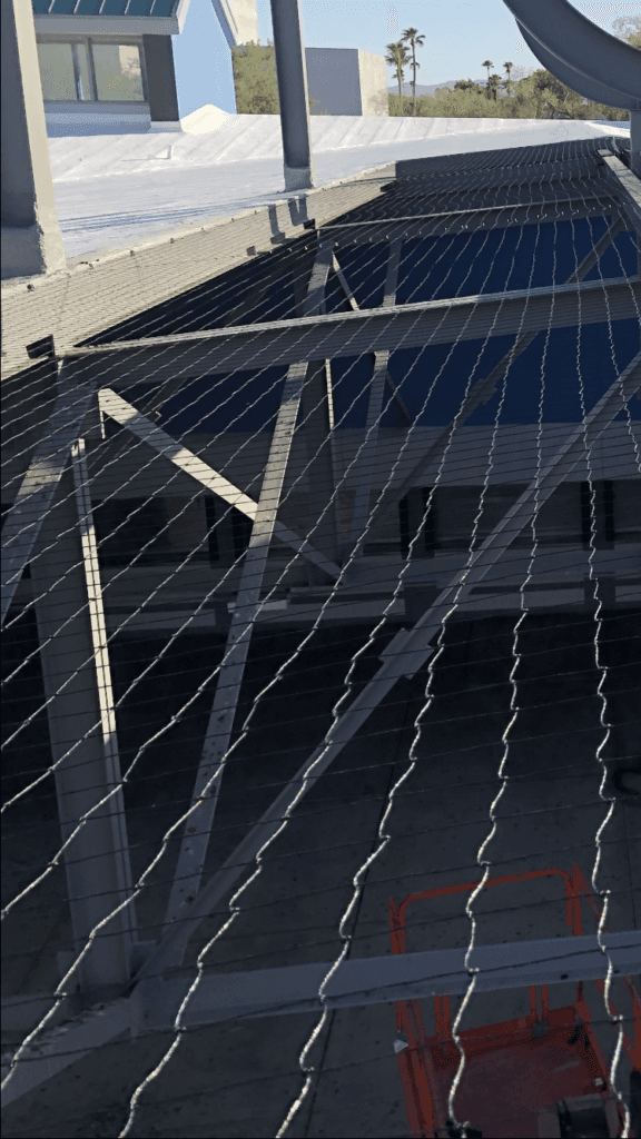 Commercial Pigeon Netting Installation - Pigeonpros.com