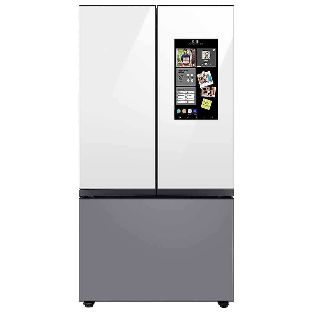 Samsung Open Box BESPOKE 24 cu. ft. 3-Door French Door Counter Depth ...