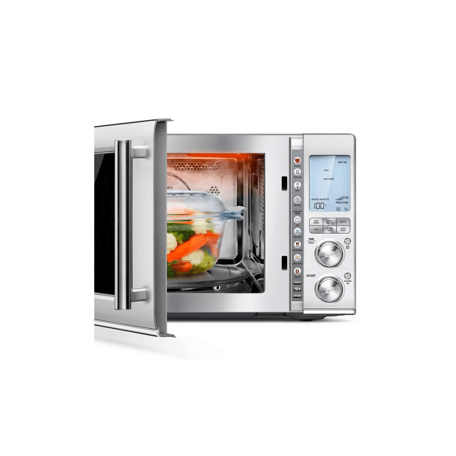 POWERCITY - SMO870BSS4GEU1 SAGE COMBI WAVE 3 IN 1 AIRFRYER MICROWAVE ...