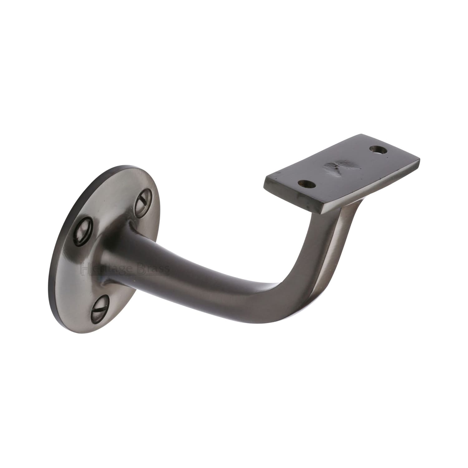 Heritage Brass Handrail Bracket 2 1/2" Matt Bronze finish - Prestige ...