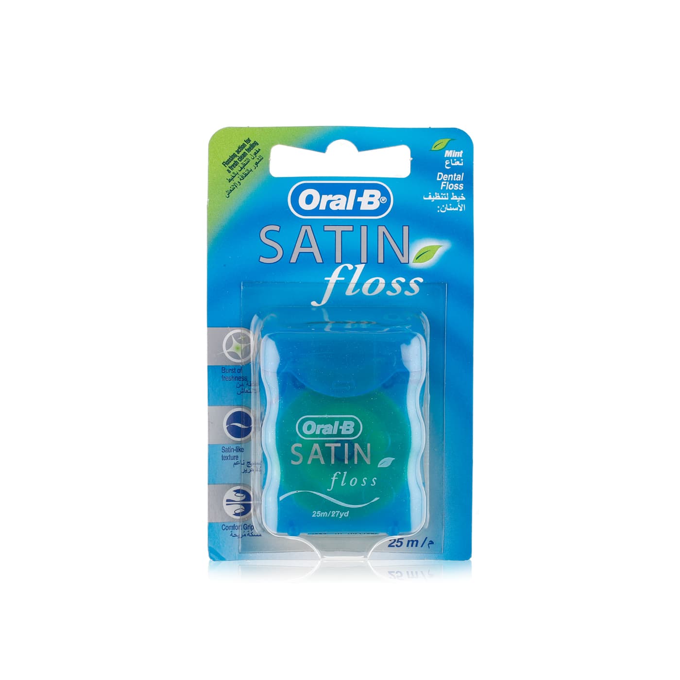 Oral-B Satin Floss Mint 25m - Spinneys United Arab Emirates