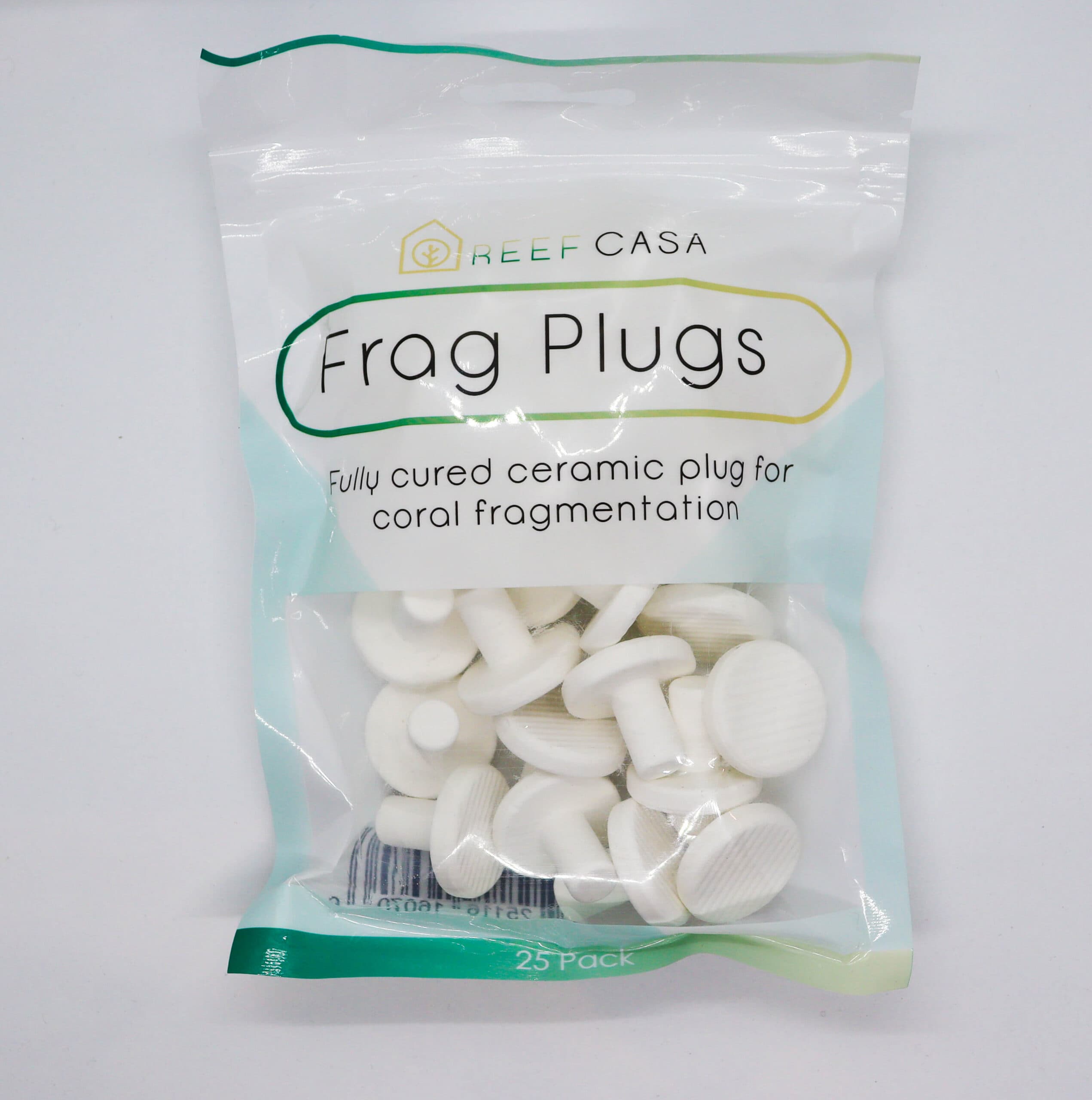 Ceramic Frag Plugs - Reef Casa