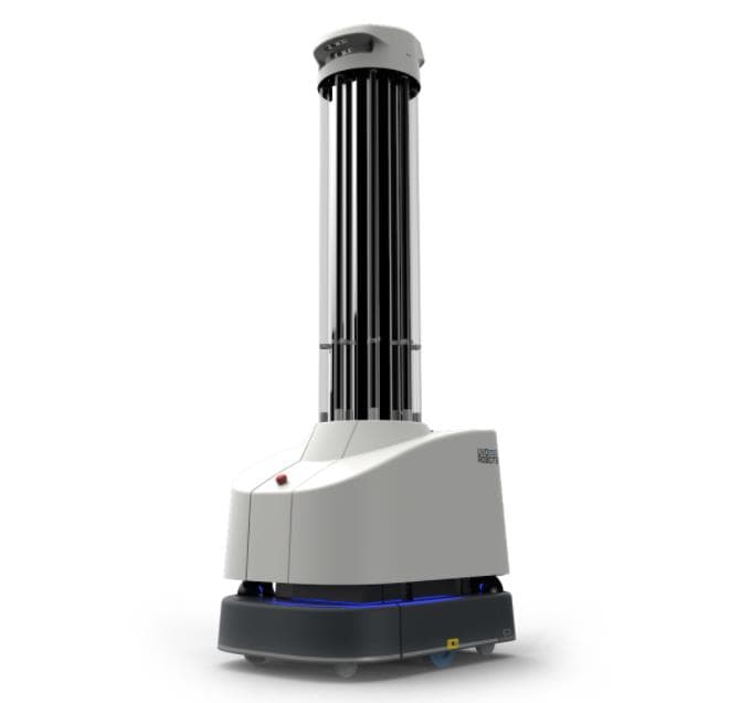 UVD - UVC Robots Model C available in Canada from Regency Robotics