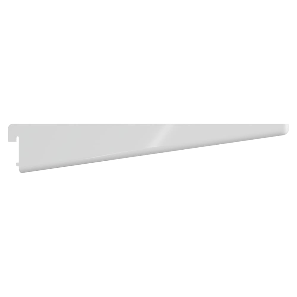 Rothley Twin Slot Shelf Bracket - 220mm - Antibacterial White ...