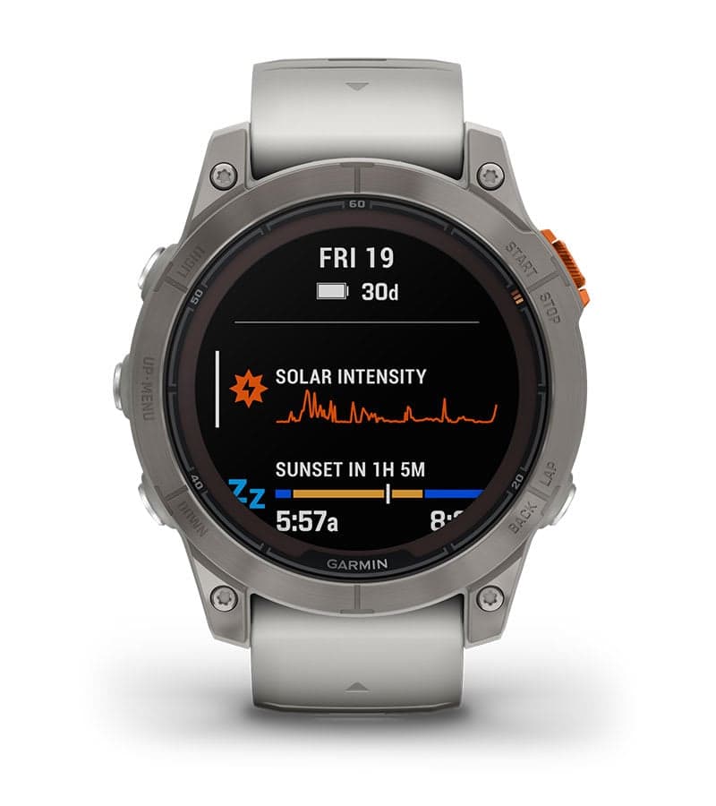 Garmin Fenix 7 Pro - Sapphire Solar Edition - Carbon Gray DLC Titanium ...