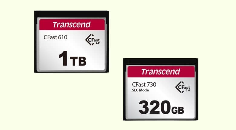 Transcend launches new CFast memory cards - Review Central Middle East
